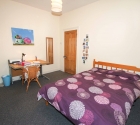 Large plymouth student accommodation double bedroom.